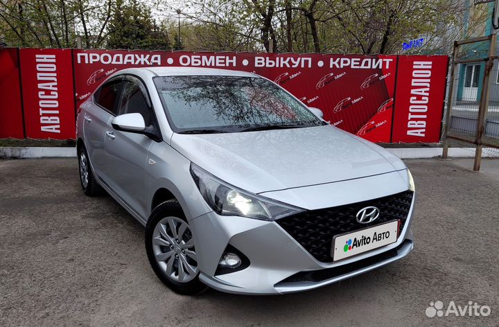 Hyundai Solaris 1.6 AT, 2021, 69 000 км