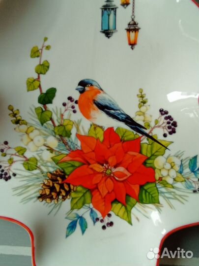 Тарелка сервировочная Торжество, фарфор, Lefard