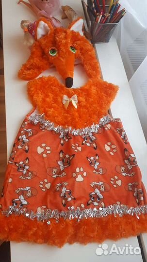 Карнавальный костюм для девочки лиса