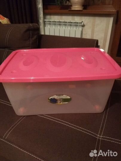 Контейнер для хранения на колесах 600х400х280