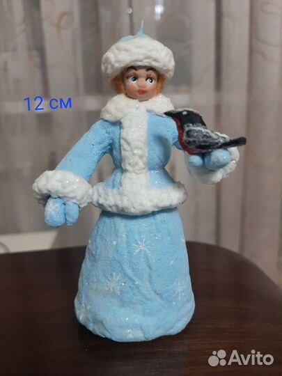Ватные елочные игрушки
