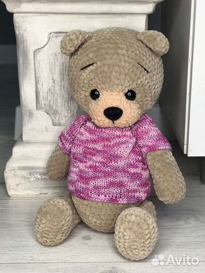Вязаный мишка