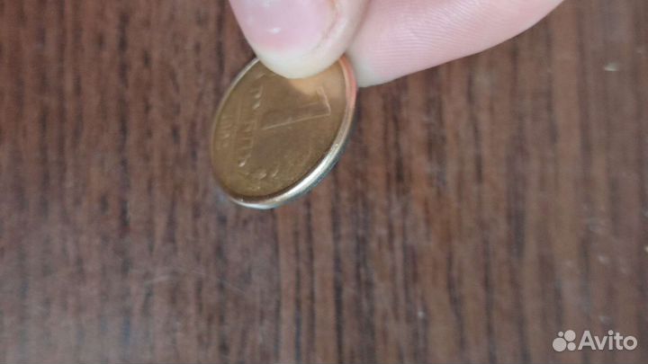 Монета 1 р 1992 года редкого сплава