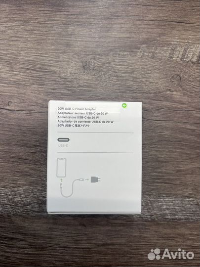 Сетевое зарядное Apple 20W Type-C, 2.2A