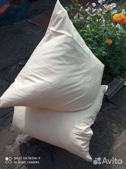 Подушки, одеяло, покрывало