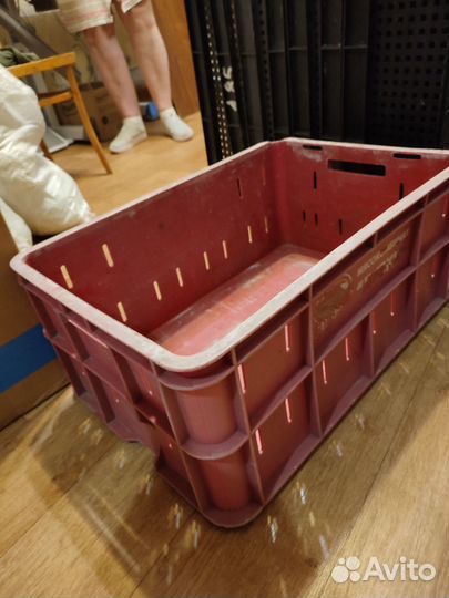 Пластиковые ящики для хранения бу