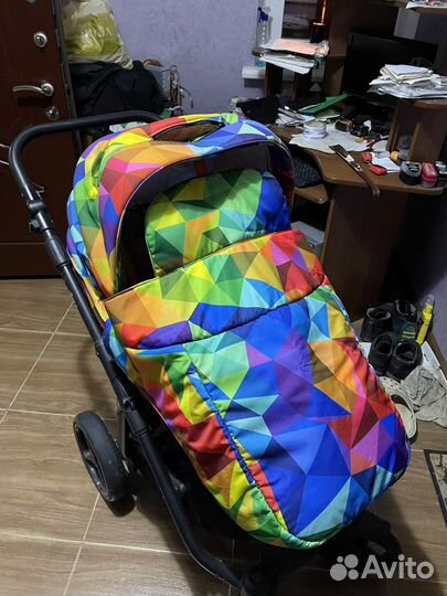 Коляска 3 в 1 adamex reggio