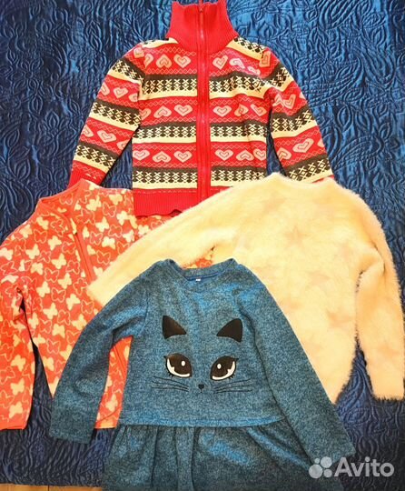 Кофты для девочки 116