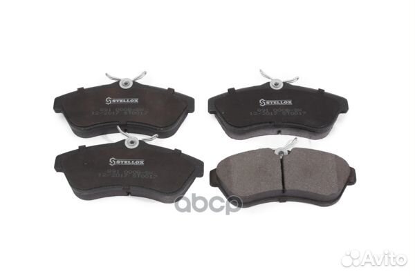 891 000BSX колодки дисковые п. с антискр. пл. C