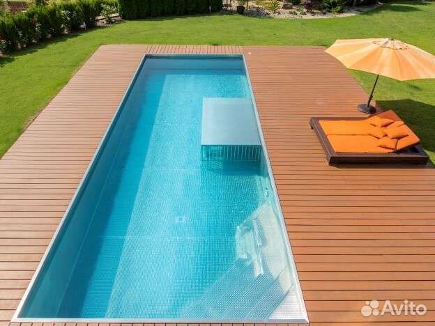 Пластиковый бассейн