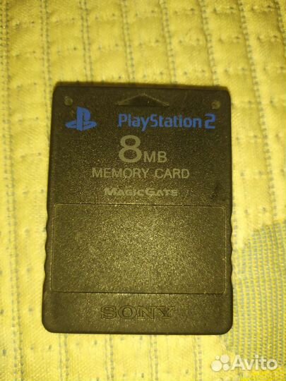 Карта памяти 8MB для PS2