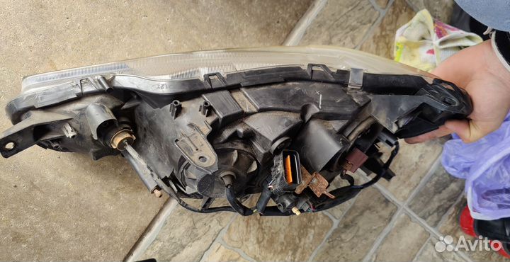 Галогеновые фары mitsubishi lancer 10