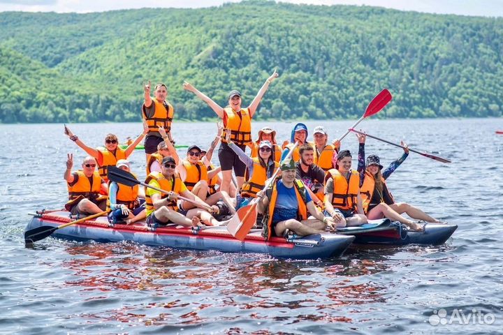 Сплав на катамаранах в Самаре