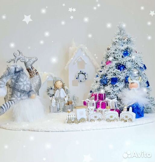 Подарок на новый год, новогодний декор, елка