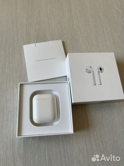 Зарядный кейс для наушников earpods оригинал