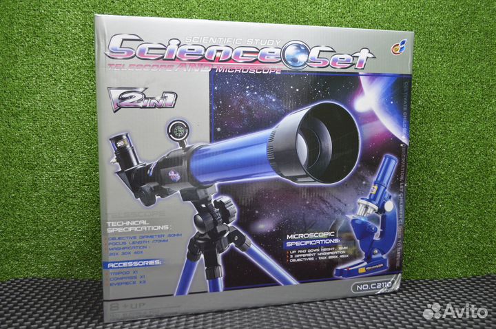 Телескоп микроскоп детский