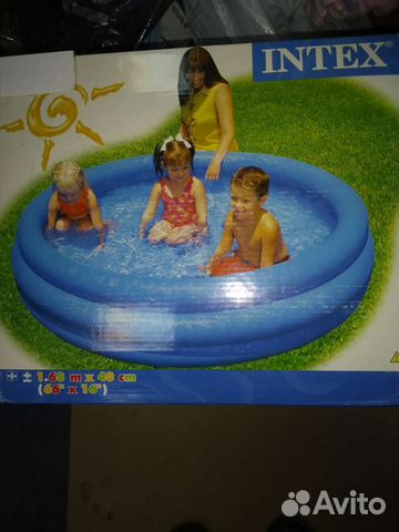 Детский надувной бассейн