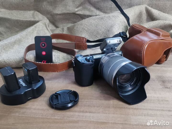 Фотоаппарат sony NEX 5R с объективом