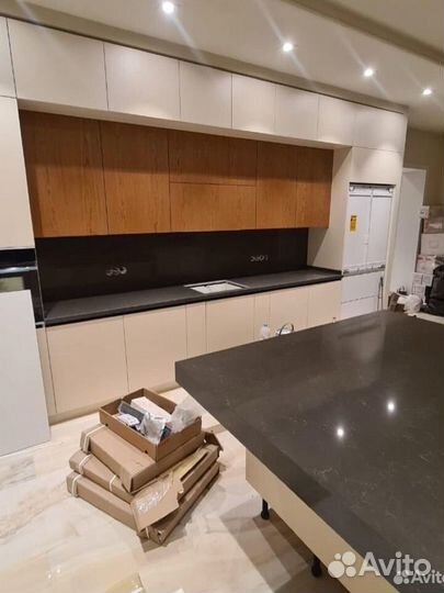 Столешница для кухни из искусственного камня