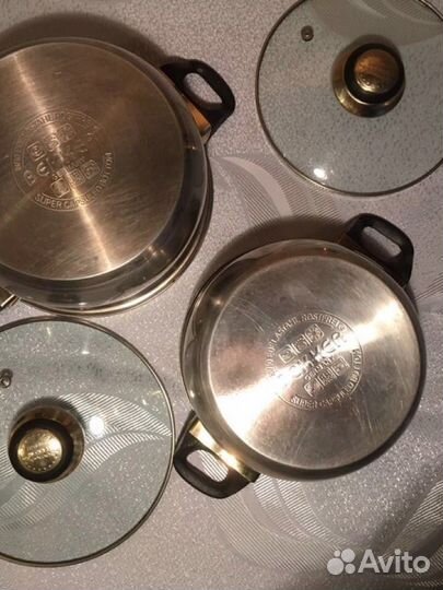 Набор кастрюль нержавейки Bekker Герман