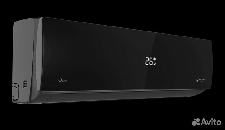 Кондиционер чёрный сплит система