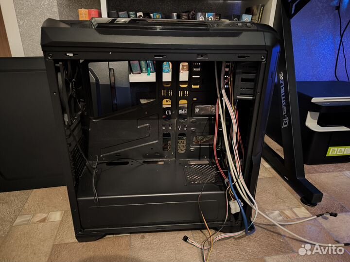 Игровой корпус для пк Aerocool Battlehawk черный