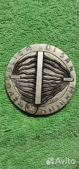 Медаль 100 лет со дня рождения Гульельмо Маркони