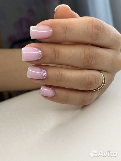 Маникюр с покрытием