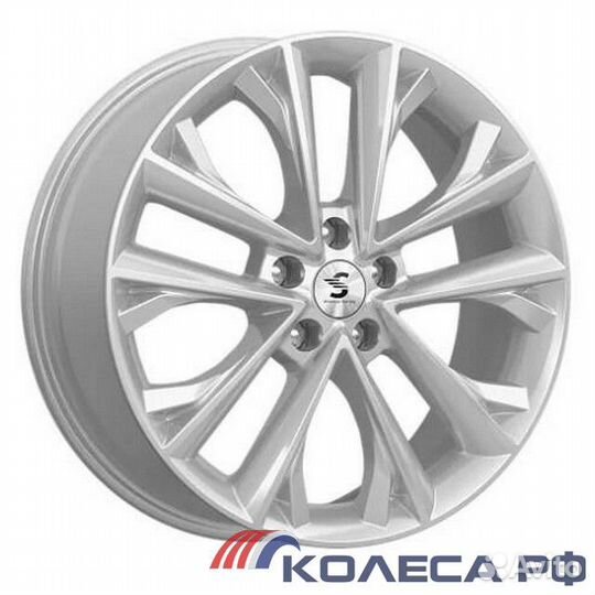 Диски кр012 7/18 5x114.3 ET45 d60.1 elite silver