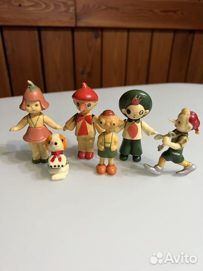 Игрушки СССР колкий пластик