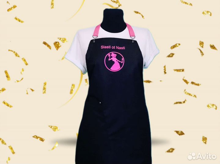 Фартук для кафе с логотипом