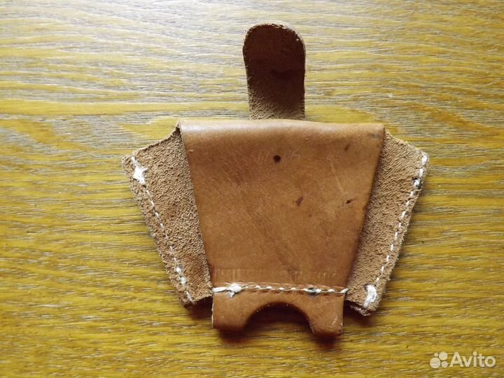 Кожаный подвес на ремень, новый