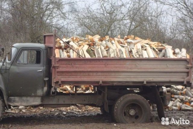 Дрова березовые колотые(чурками)