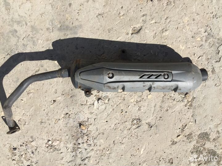 Глушитель скутер 150 кубовый