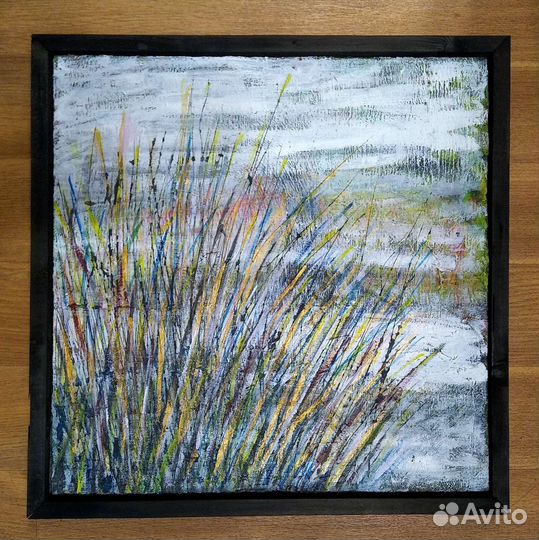 Картина акрилом на холсте