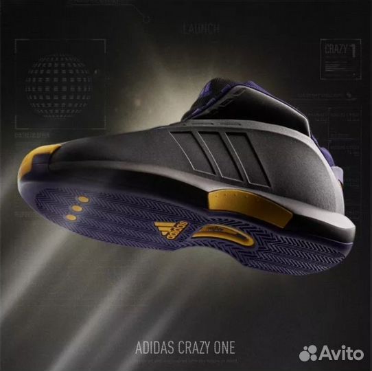 Баскетбольные кроссовки Adidas Crazy 1