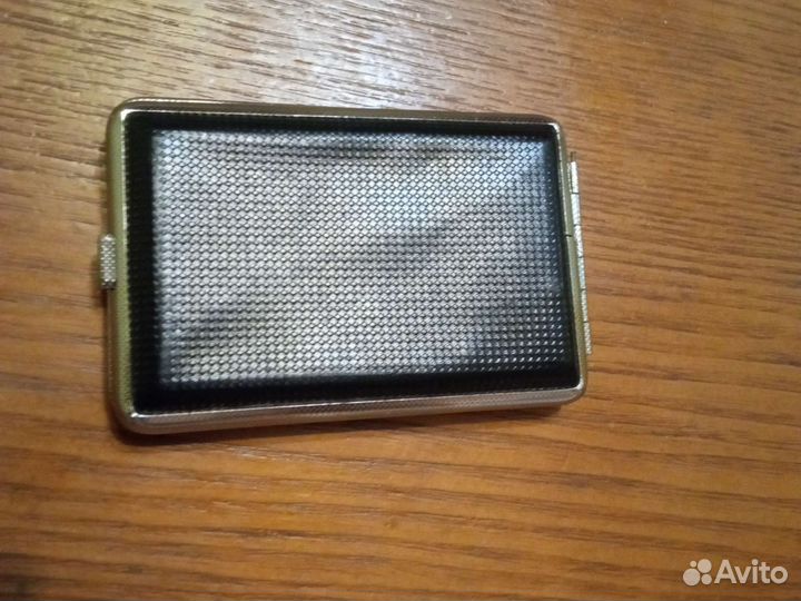 Портсигар нем, ложки мельхиор