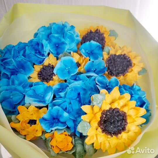 Букеты из зефира