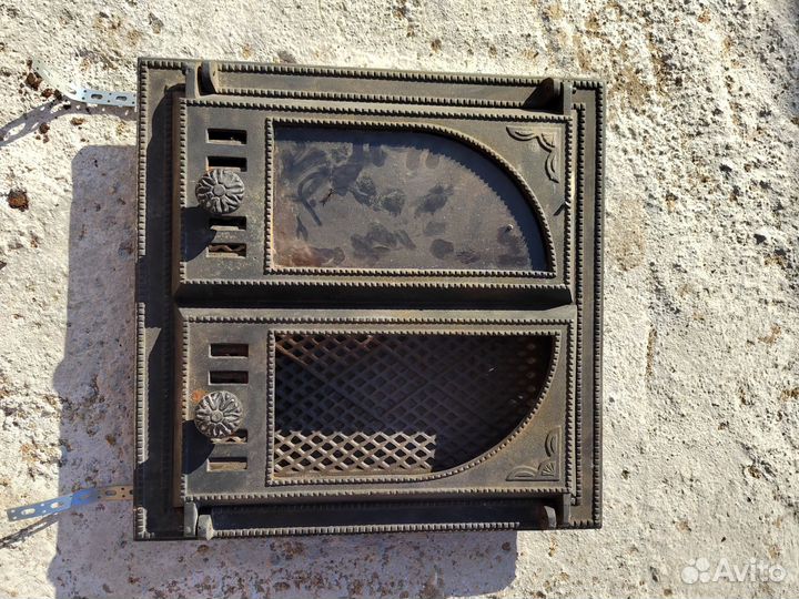 Дверка каминная 401 SVT со стеклом