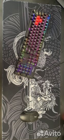 Коврик для компьюьерной мыши с принтом 900х400