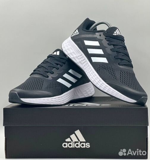 Кроссовки Adidas черные 41 42 43 44 45 46 размеры