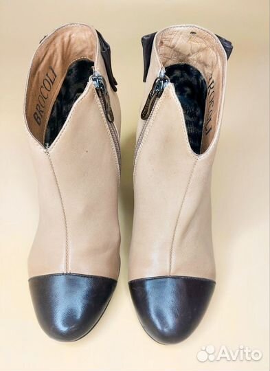Ботильоны женские 37 размер натуральная кожа