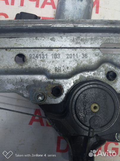 Стеклоподъемник механ. задний правый, Ford Focus I