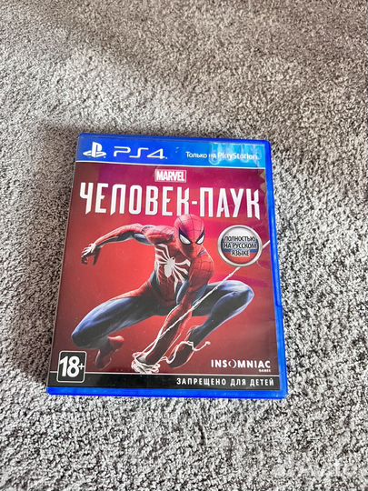 Игра на ps4 человек паук