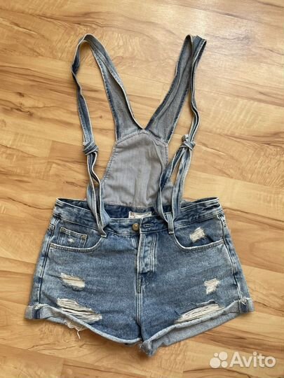 Шорты с подтяжками