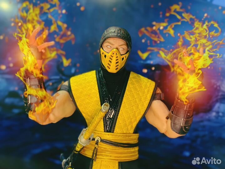 Storm mortal kombat 11 scorpion 1/6 hot toys