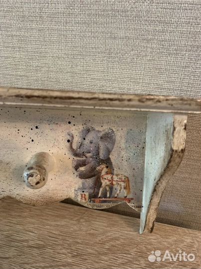 Вешалка декупаж