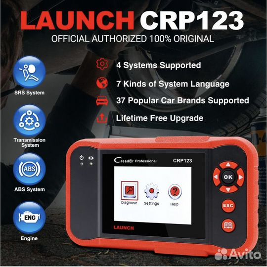 Launch CRP123 Professional OBD2