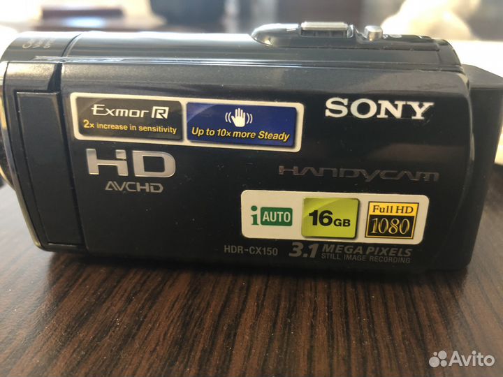 Видеокамера sony HDR 150E