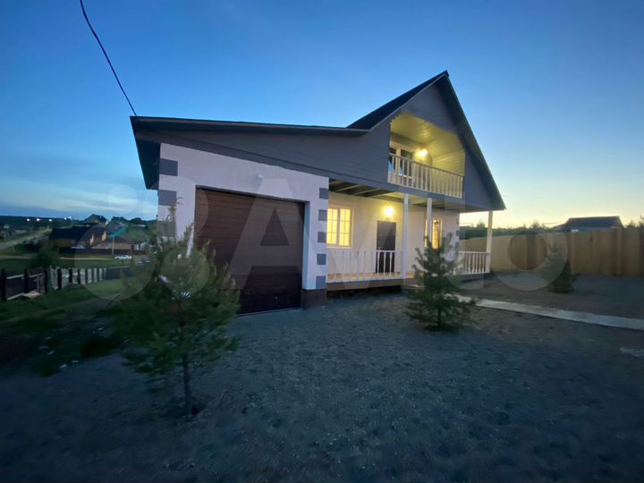 Коттедж 150 м² на участке 10 сот.